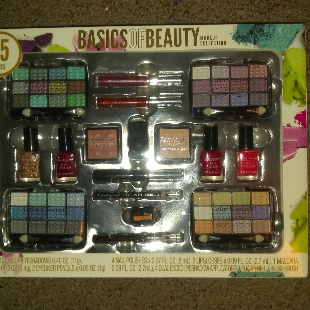 COLOR CONCEPT BASIC OF BEAUTY MAKEUP COLLECTION
